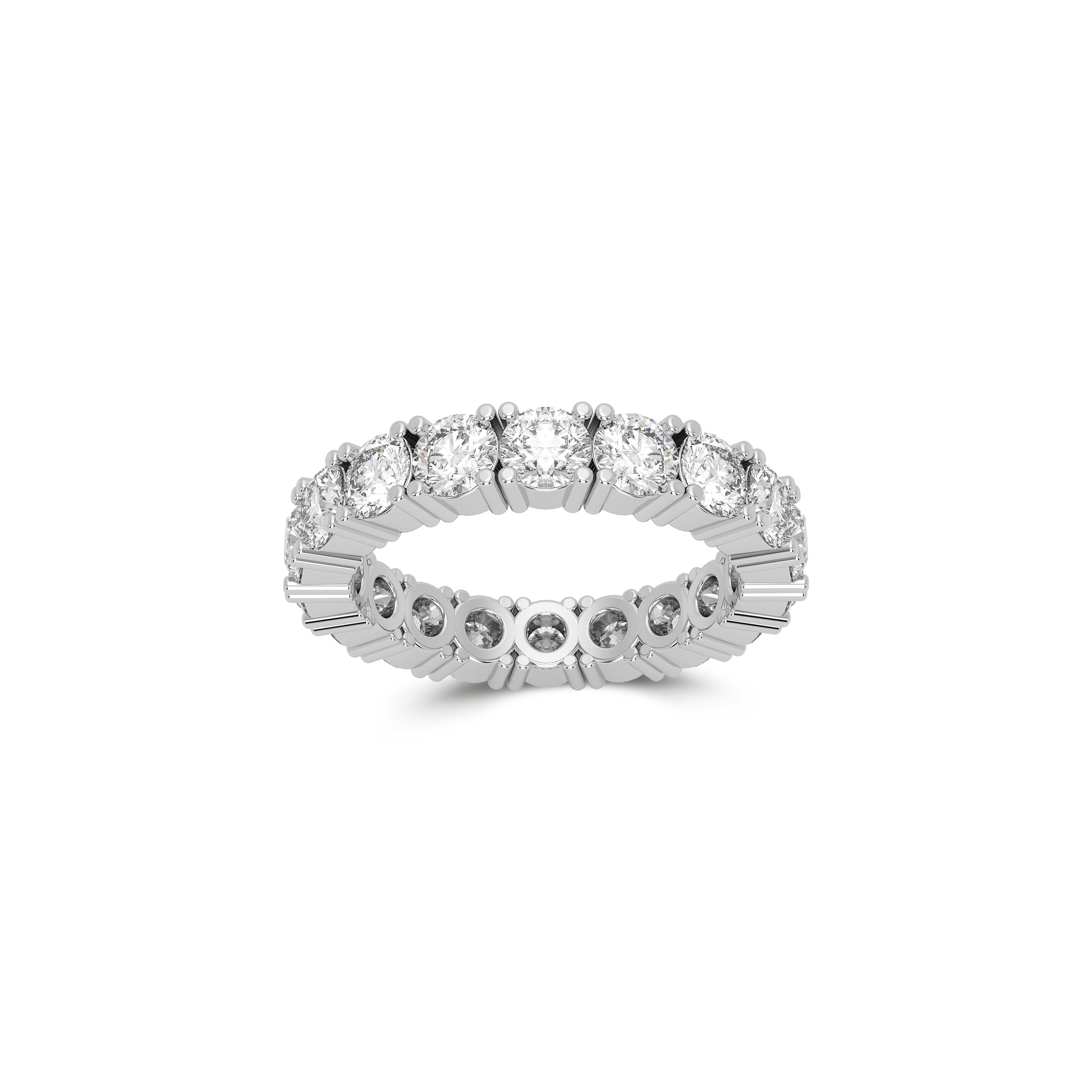 Bague en diamant sertie d'une couronne