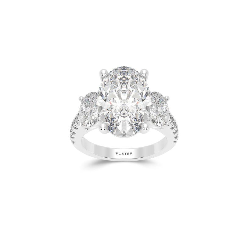 Bague en diamant ovale – Exclusivité boutique