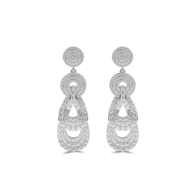 Boucles d'oreilles Fuster Icon en diamant