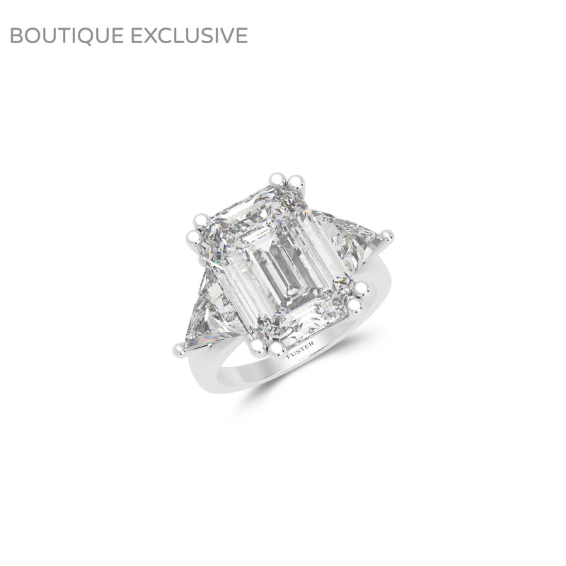 Bague en diamant taille émeraude – Exclusivité boutique