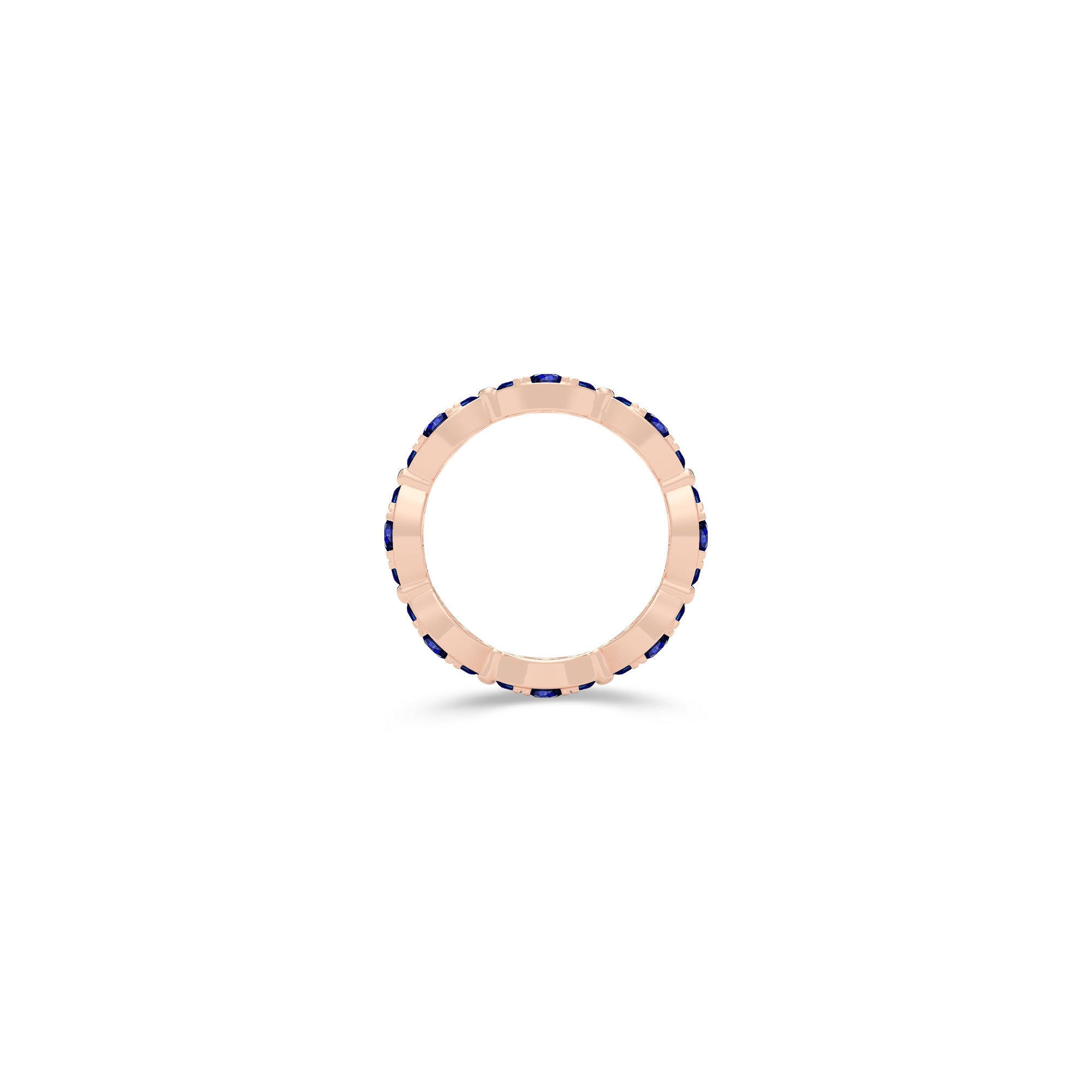 Fuster Navette Signature Sapphire Ring