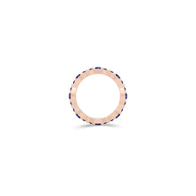Fuster Navette Signature Sapphire Ring