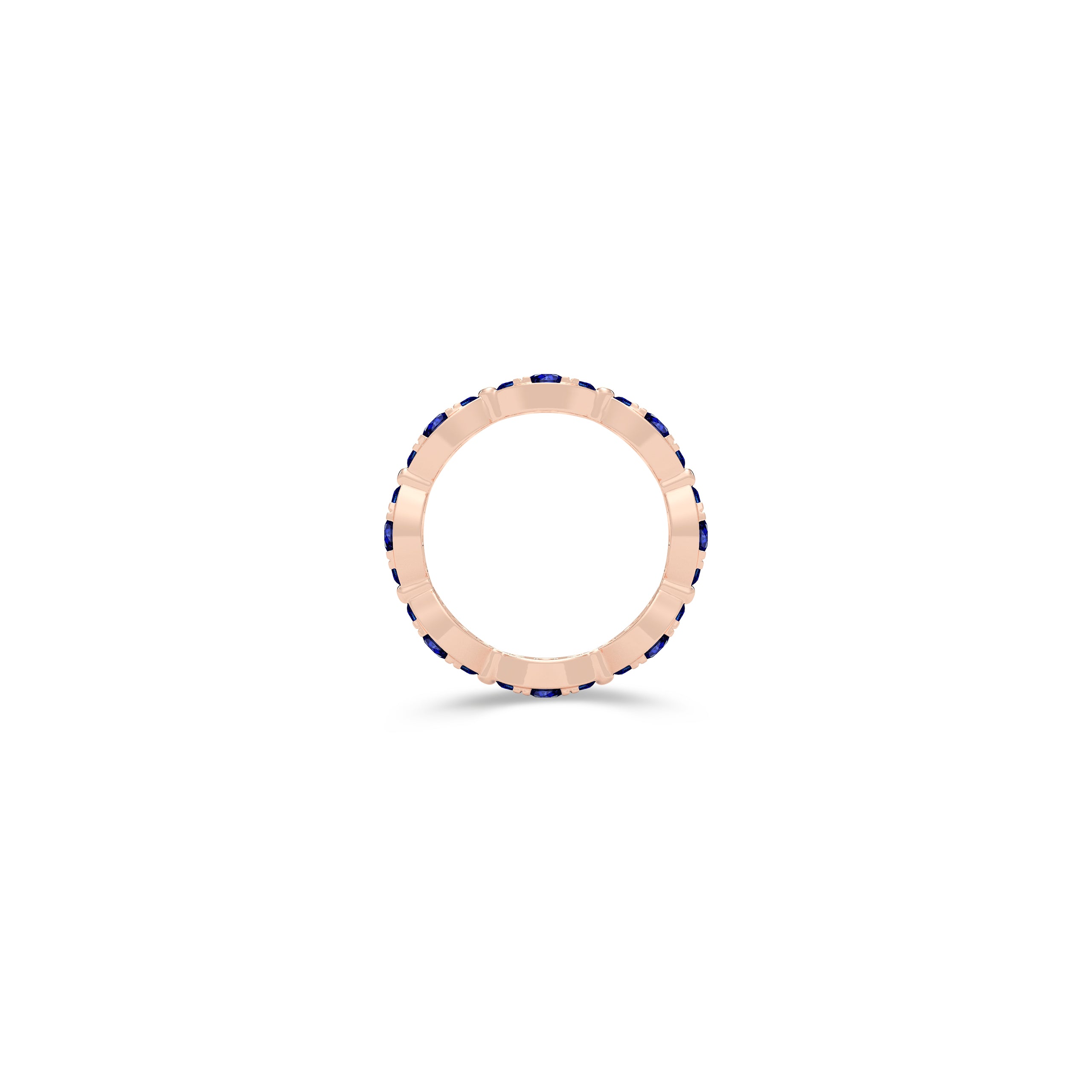 Fuster Navette Signature Sapphire Ring