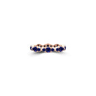 Fuster Navette Signature Sapphire Ring