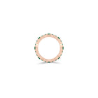 Fuster Navette Signature Emerald Ring