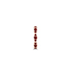 Fuster Navette Signature Ruby Ring
