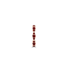 Fuster Navette Signature Ruby Ring