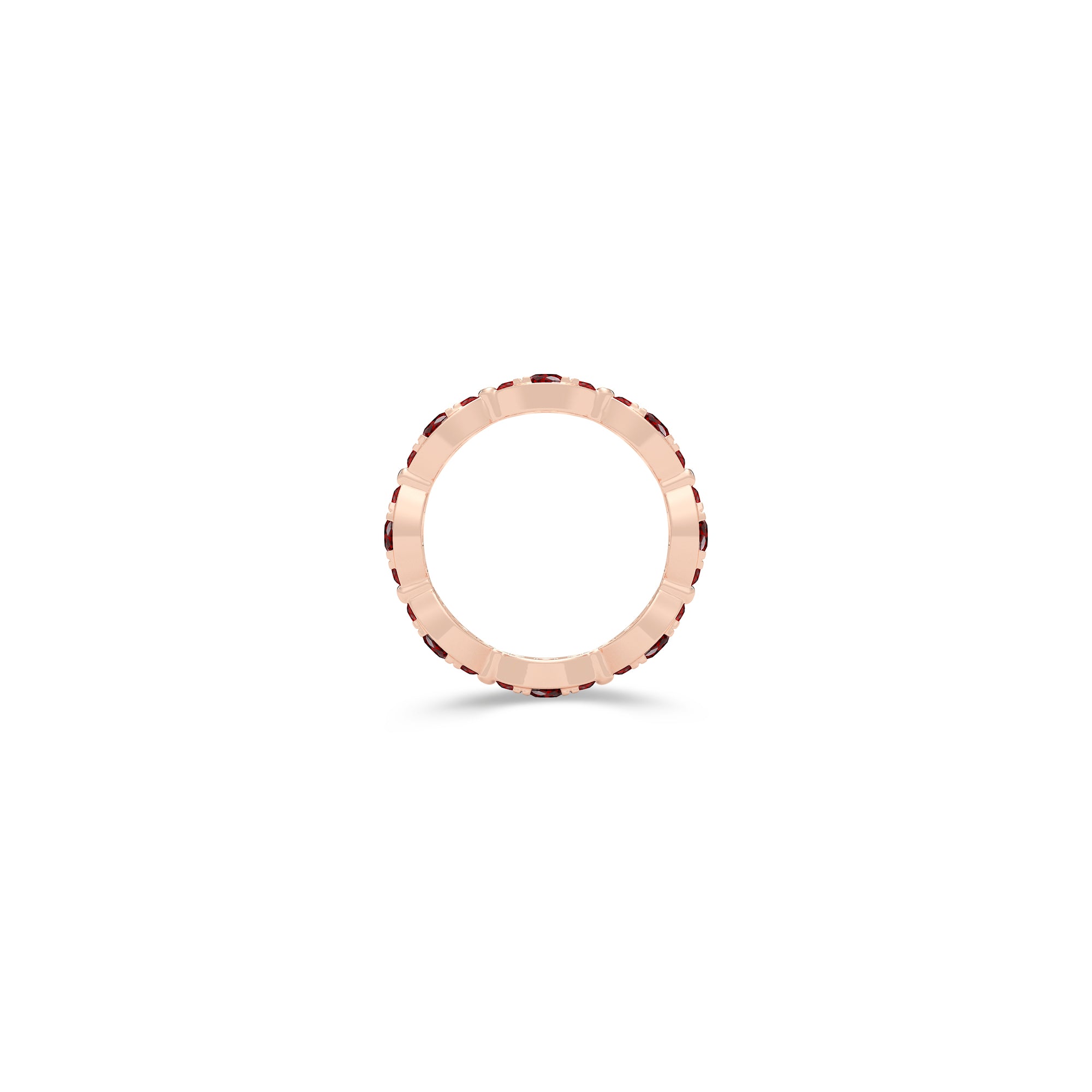 Fuster Navette Signature Ruby Ring