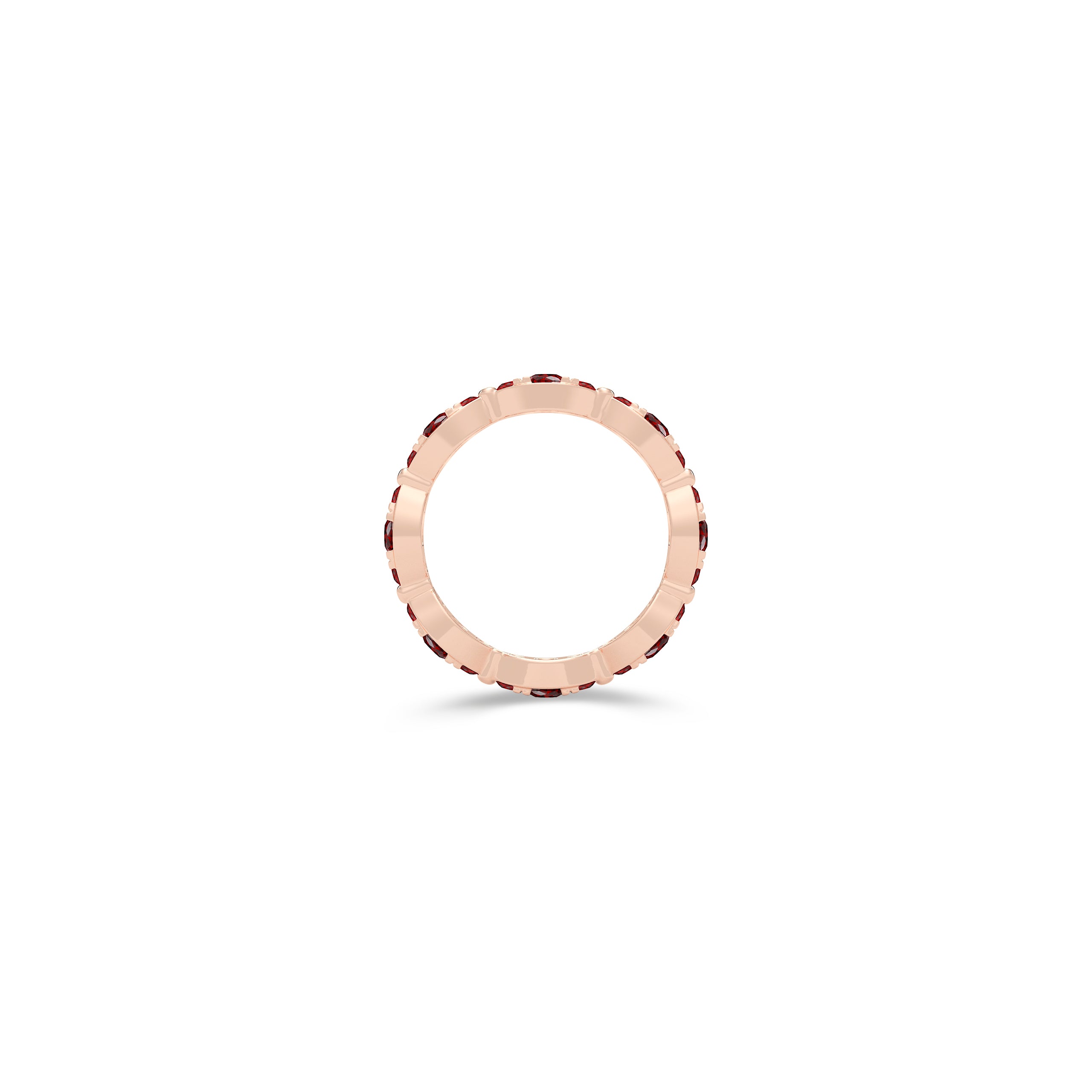 Fuster Navette Signature Ruby Ring