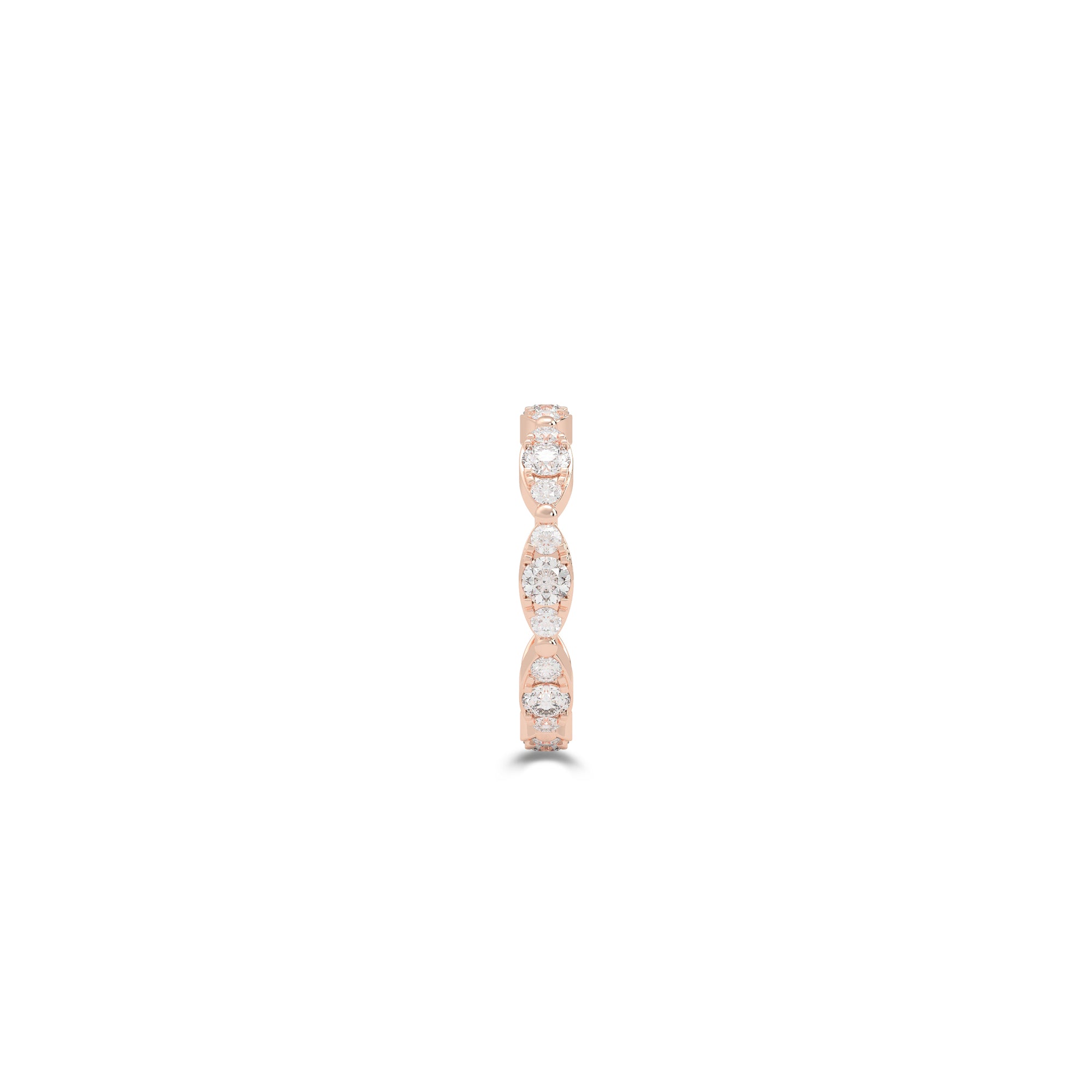 Fuster Navette Signature Diamond Ring