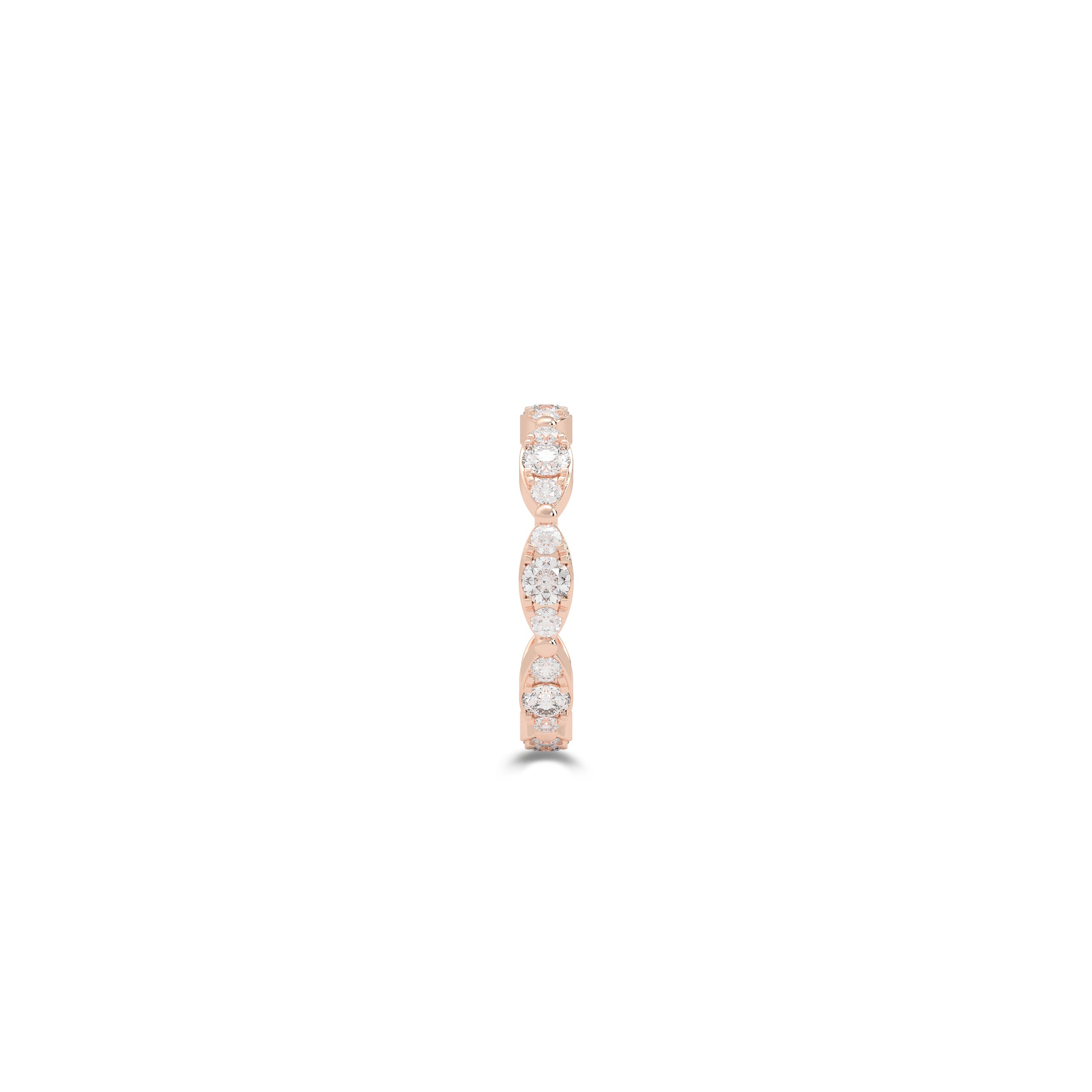 Fuster Navette Signature Diamond Ring