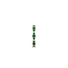 Fuster Navette Signature Emerald Ring
