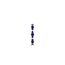 Fuster Navette Signature Sapphire Ring
