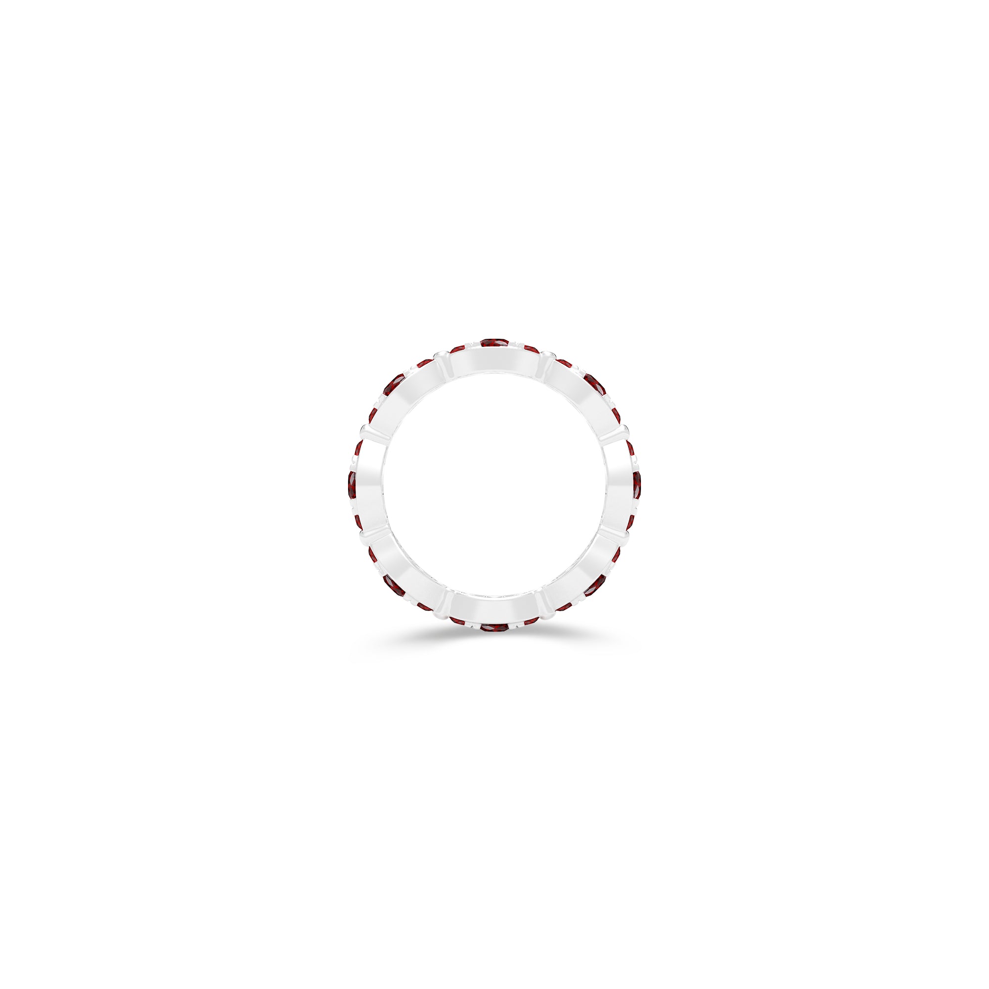 Fuster Navette Signature Ruby Ring