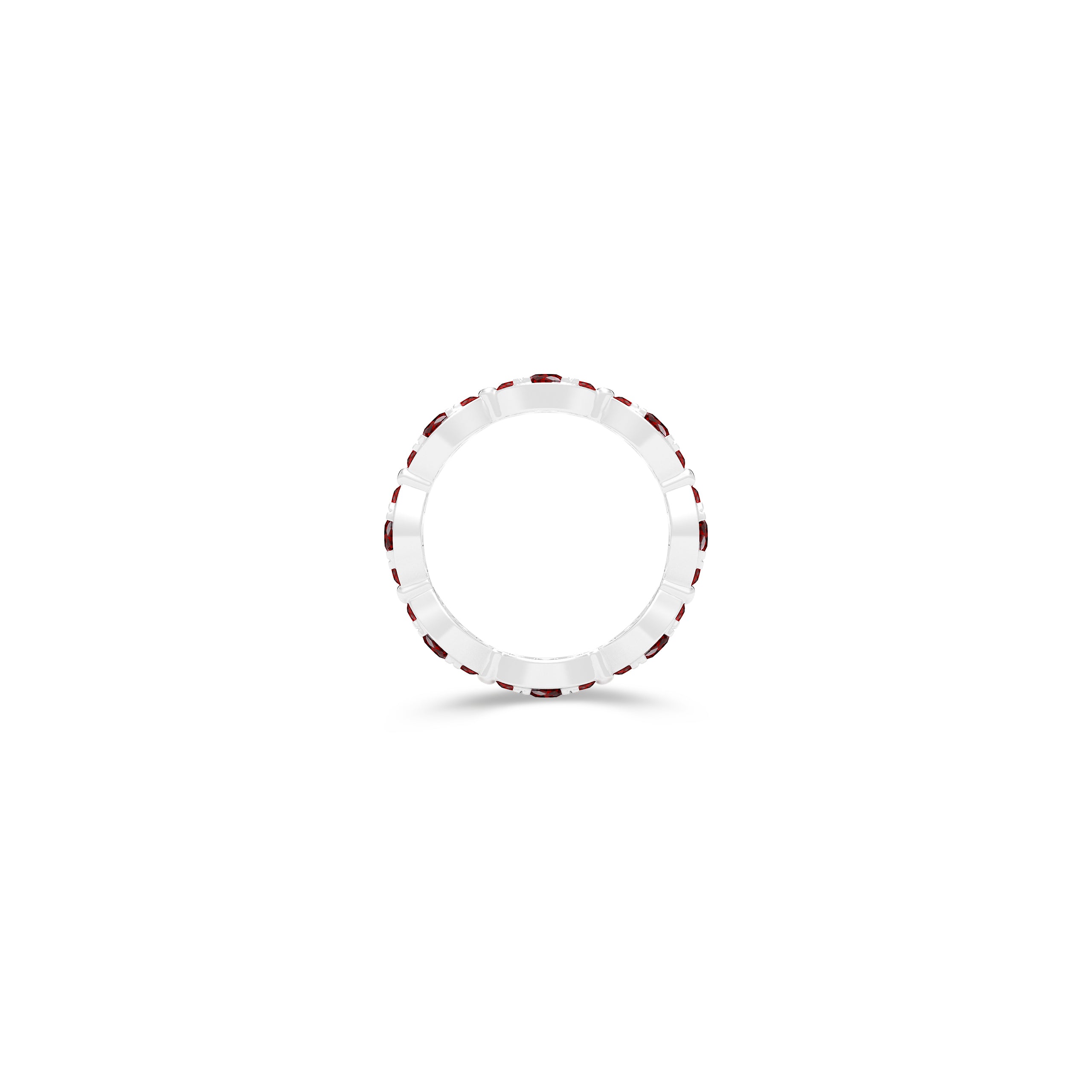 Fuster Navette Signature Ruby Ring