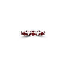 Fuster Navette Signature Ruby Ring