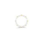 Fuster Navette Signature Yellow Diamond Ring