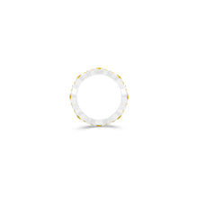 Fuster Navette Signature Yellow Diamond Ring