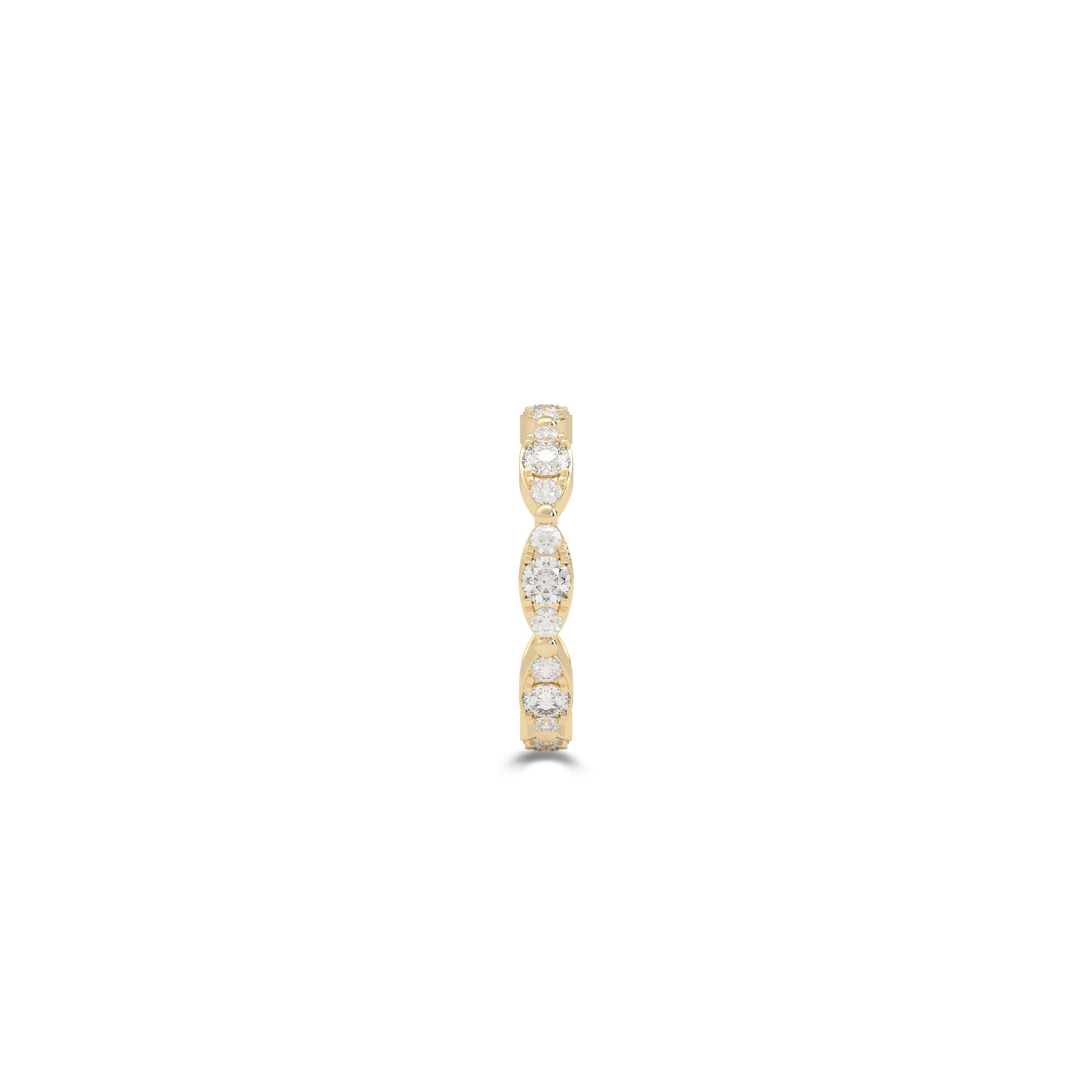 Fuster Navette Signature Diamond Ring