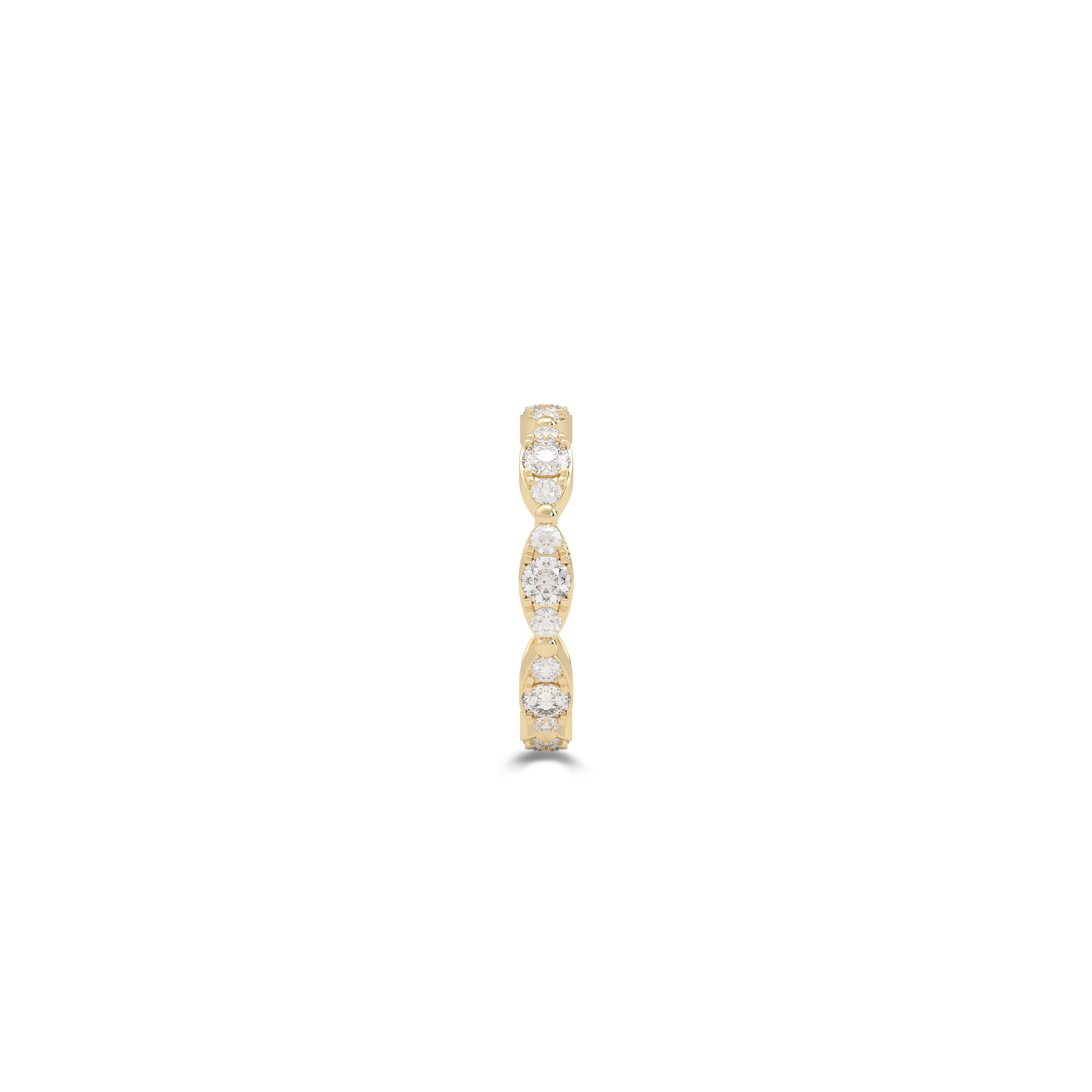 Fuster Navette Signature Diamond Ring