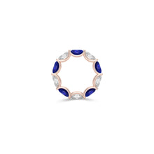 Oval Cut Sapphire and Diamond Ring