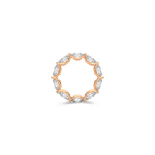 Oval White Diamond Ring
