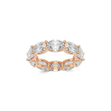 Oval White Diamond Ring