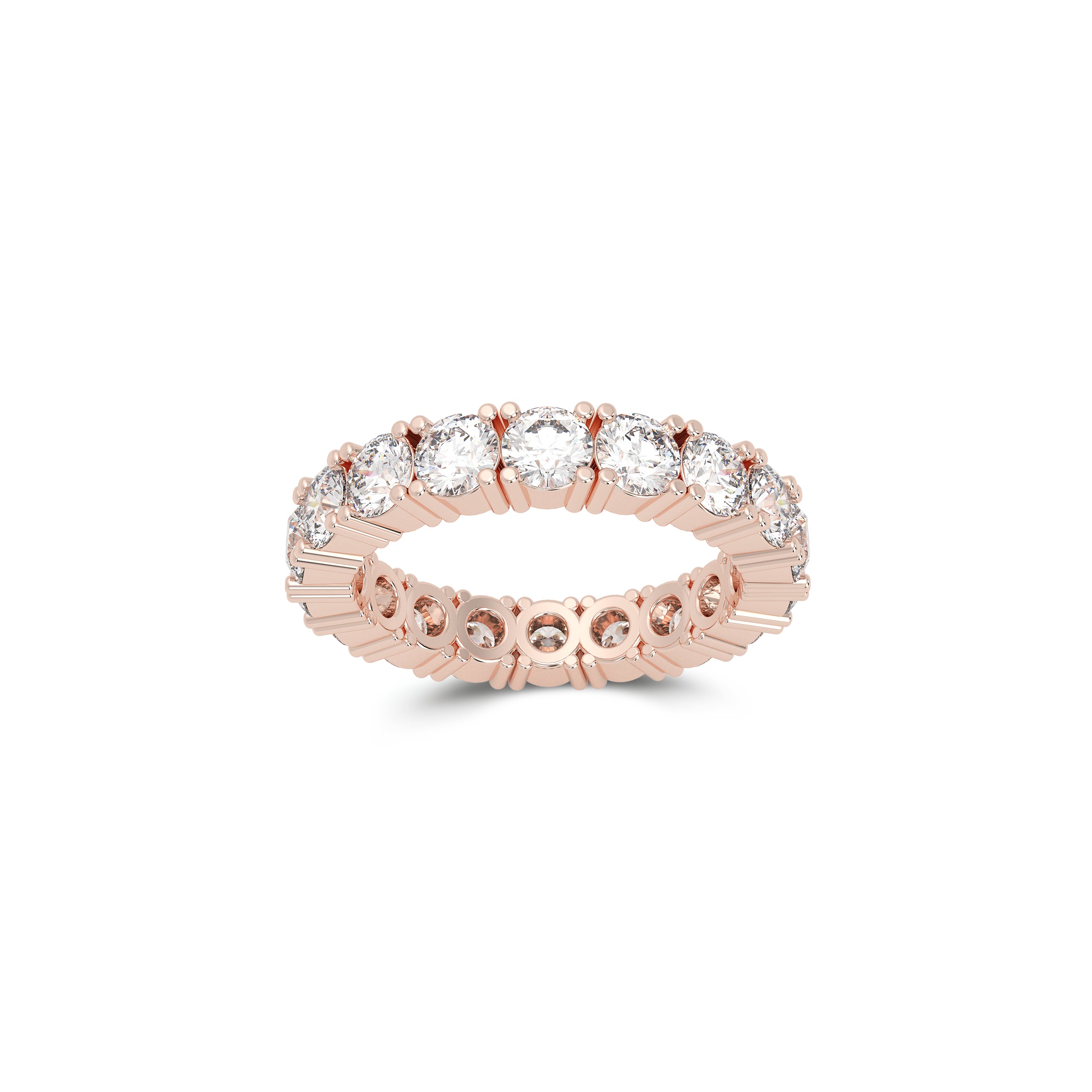 Crown Set Diamond Ring