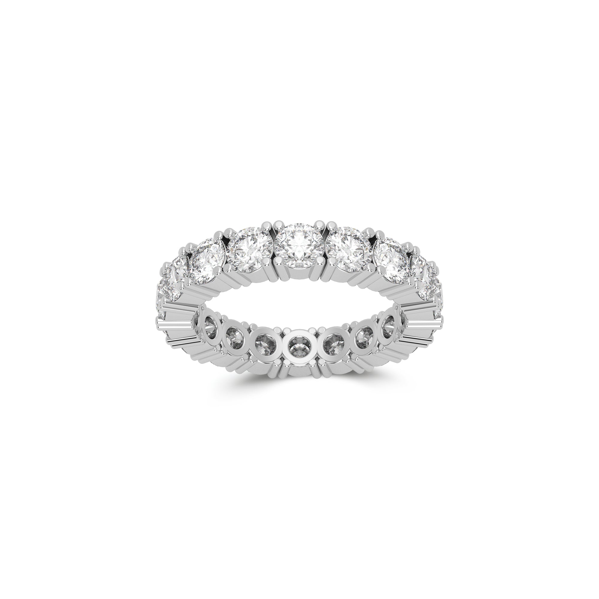 Crown Set Diamond Ring