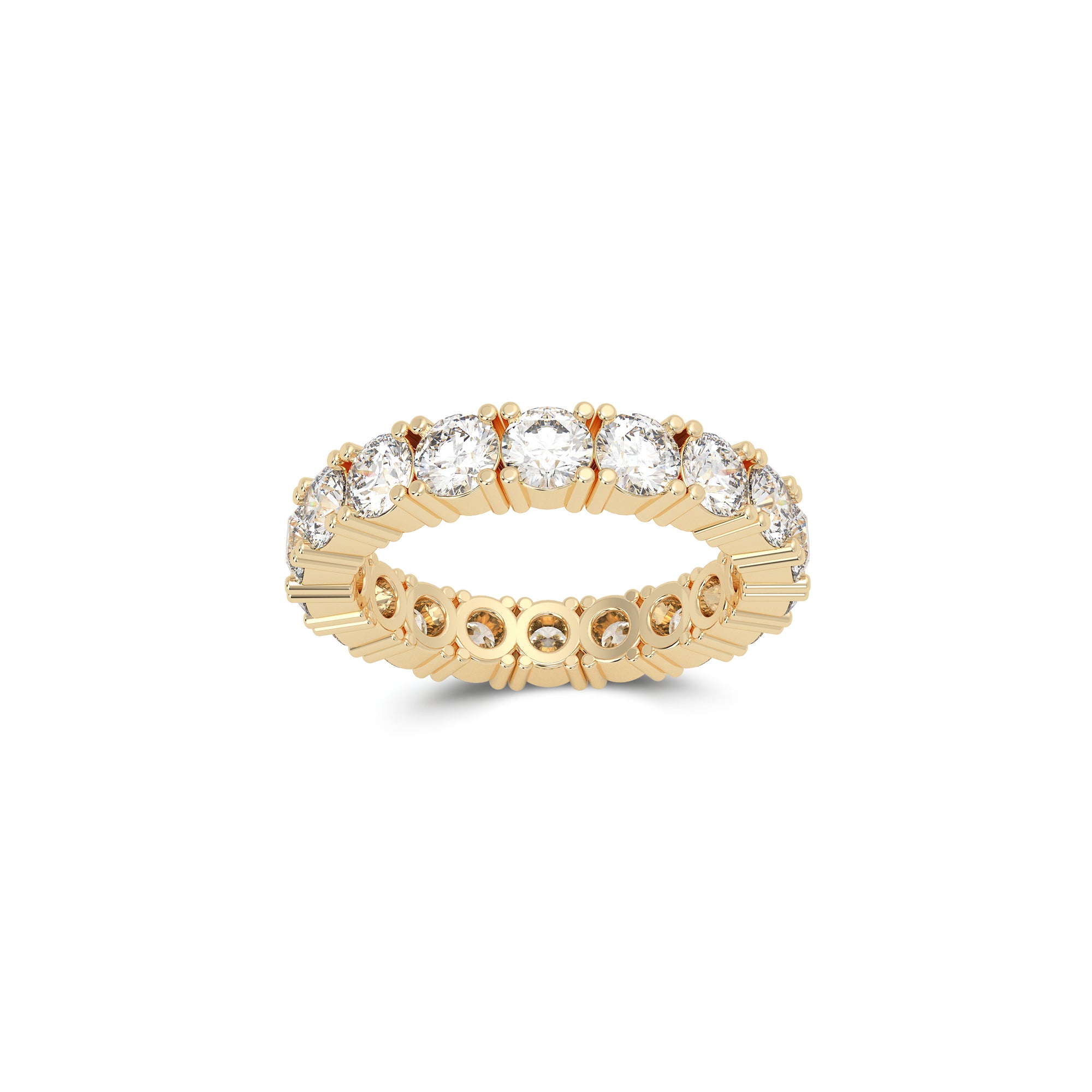 Crown Set Diamond Ring