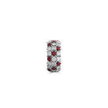 Classic Crown Ruby and White Diamond Ring