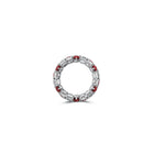 Classic Crown Ruby and White Diamond Ring