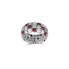 Classic Crown Ruby and White Diamond Ring
