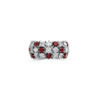 Classic Crown Ruby and White Diamond Ring