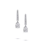 Pear Shape Diamond Earrings