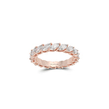 Marquise Alliance White Diamond Ring