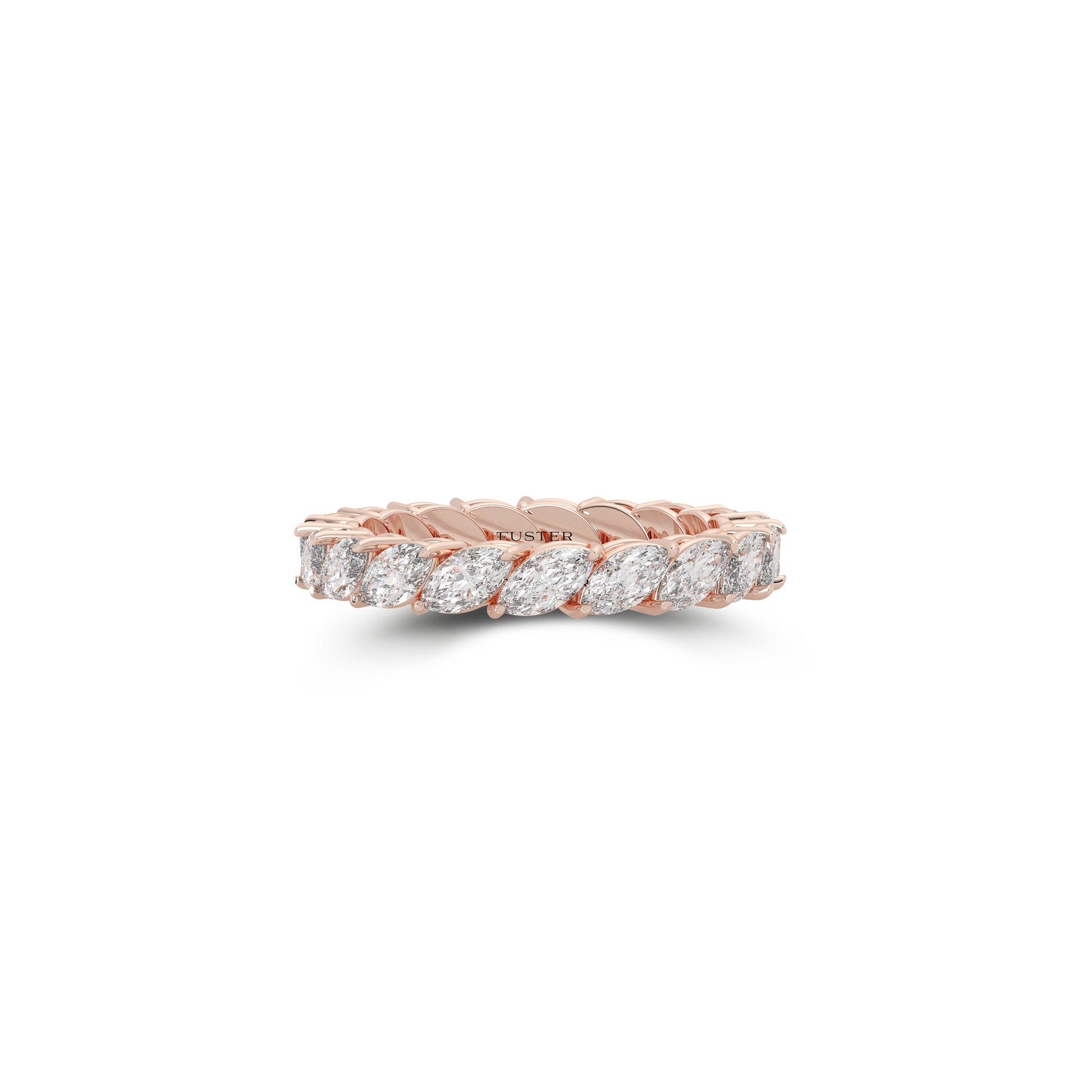 Marquise Alliance White Diamond Ring