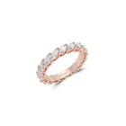 Marquise Alliance White Diamond Ring