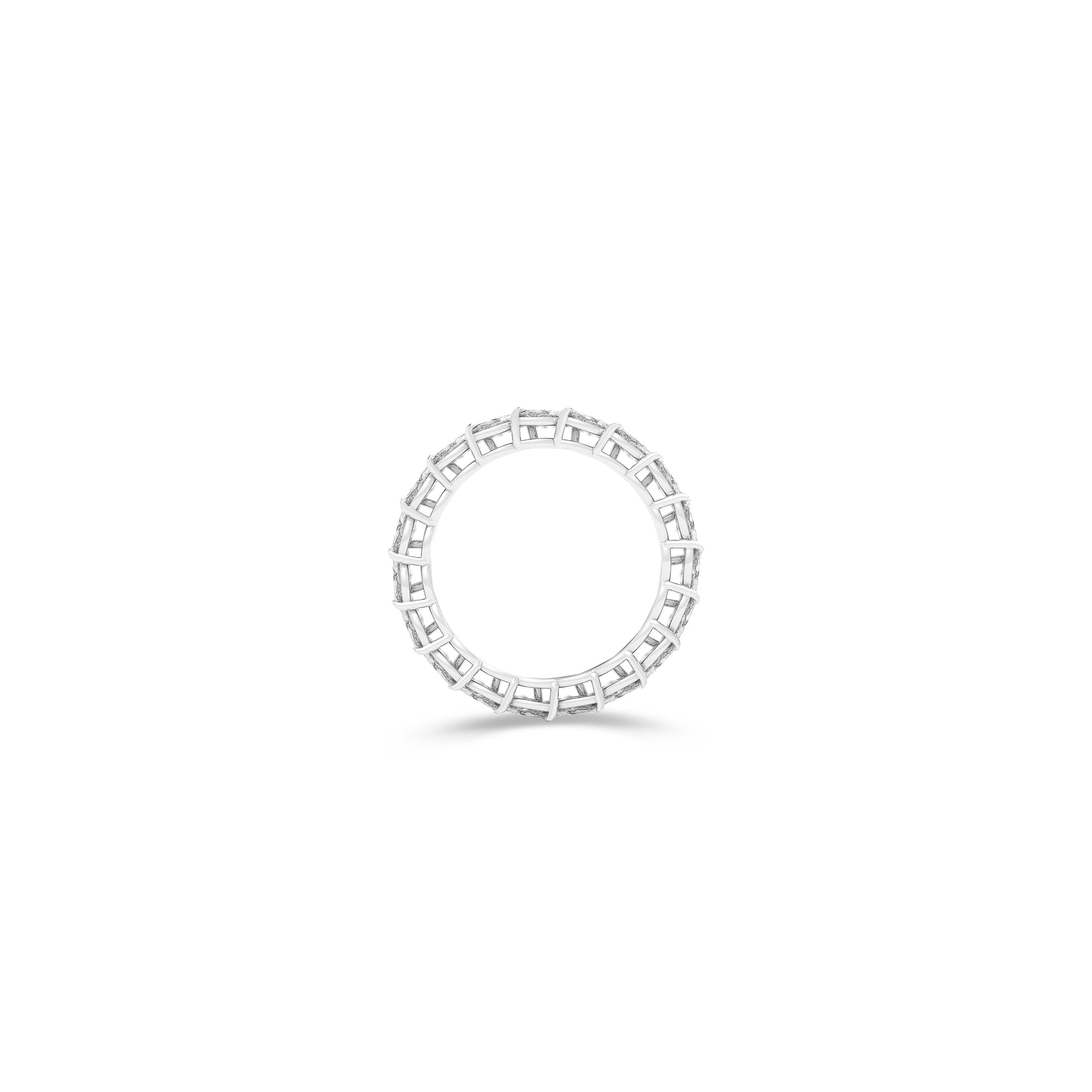 Marquise Alliance White Diamond Ring