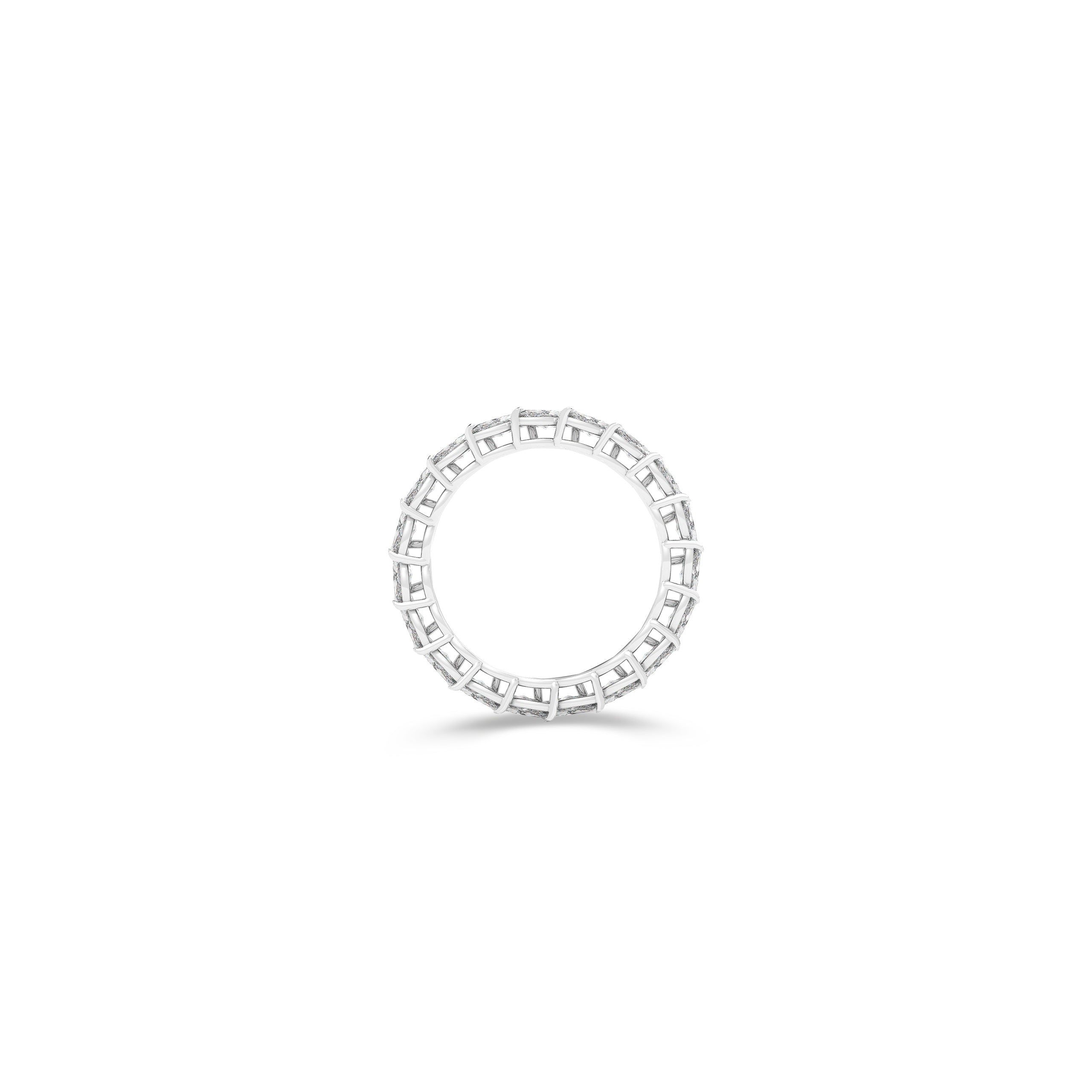 Marquise Alliance White Diamond Ring