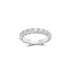 Marquise Alliance White Diamond Ring