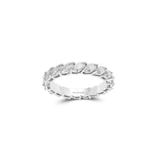 Marquise Alliance White Diamond Ring