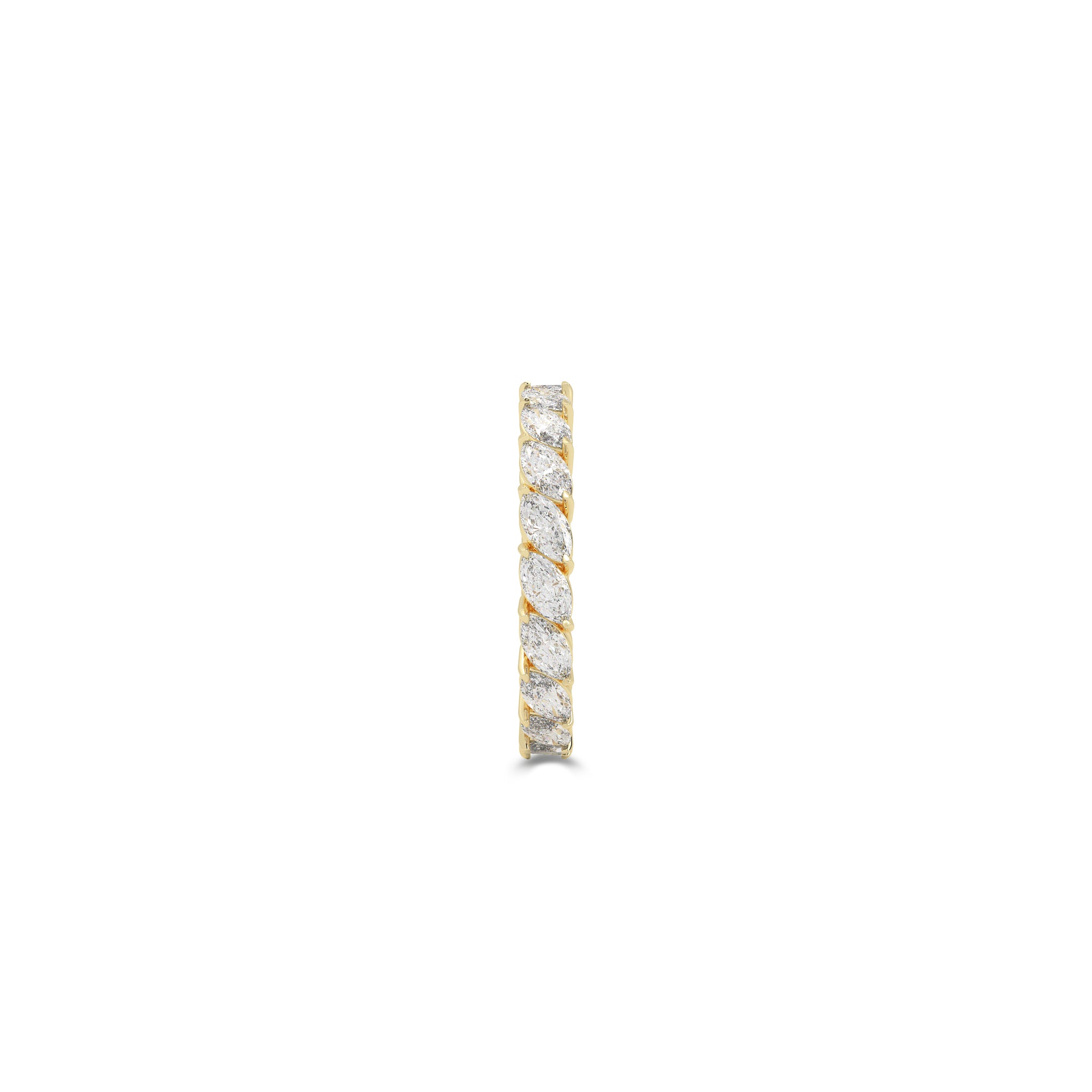 Marquise Alliance White Diamond Ring