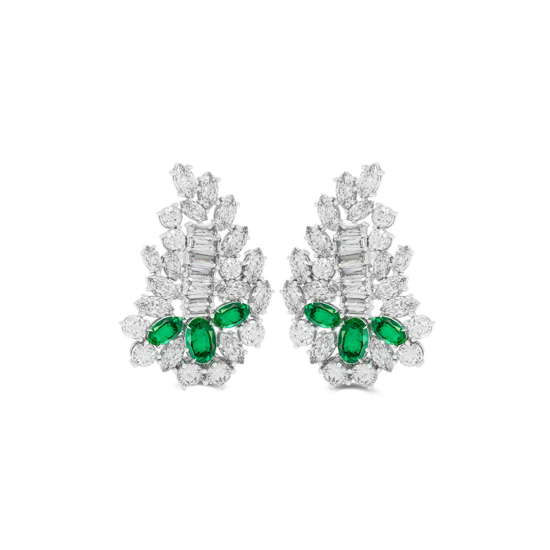 New Dawn Multi-Shape Diamond Earrings