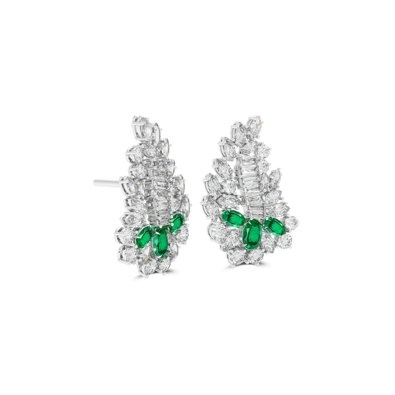 New Dawn Multi-Shape Diamond Earrings