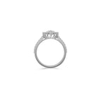 Bague de fiançailles en diamant en forme de poire Icon