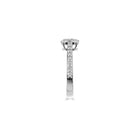 Bague de fiançailles en diamant ovale Flame