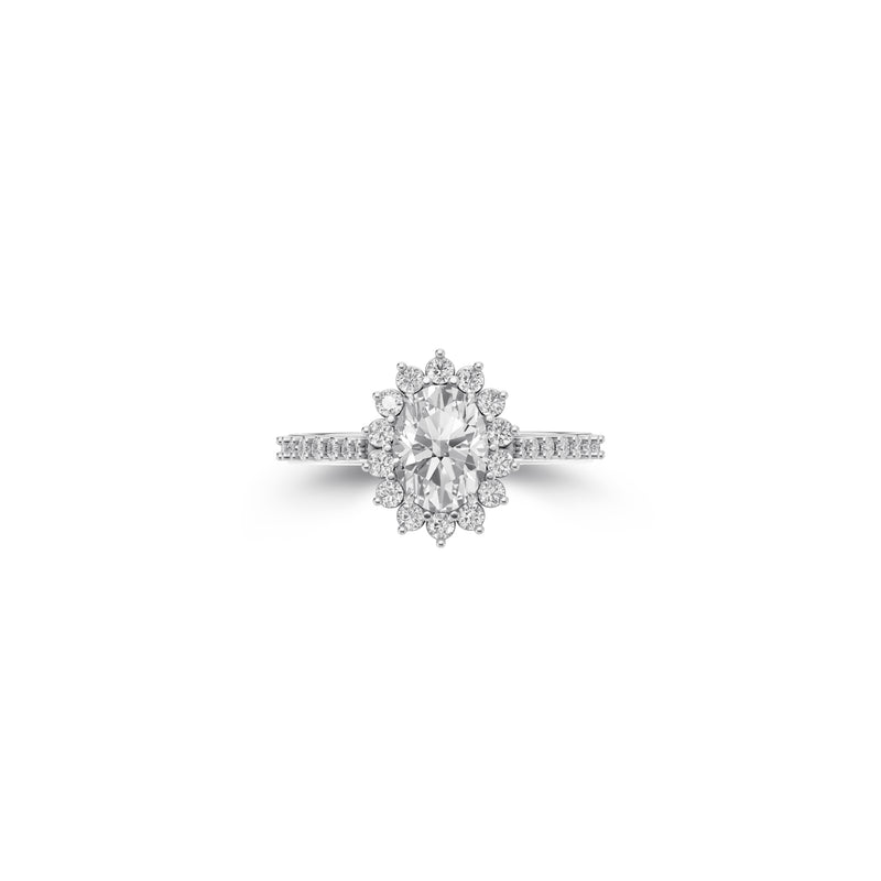 Legacy Oval Diamond Engagement Ring