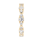 White Diamond Navette Ring
