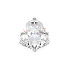Anillo de alta joyería con diamantes Fuster Crown Legacy 